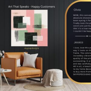 Geometric Pastel Harmony Art