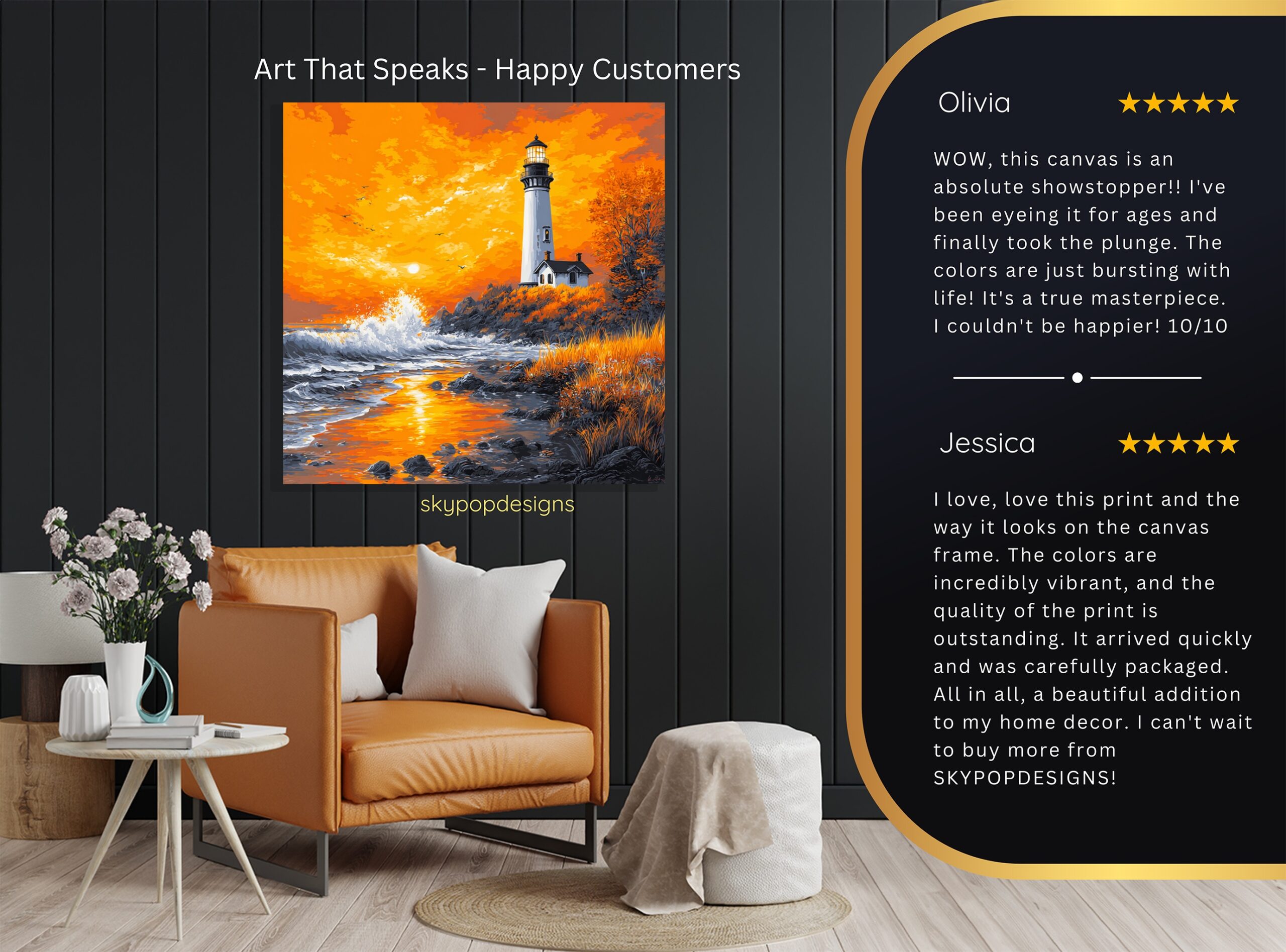 8.jpg Lighthouse Sunset Art