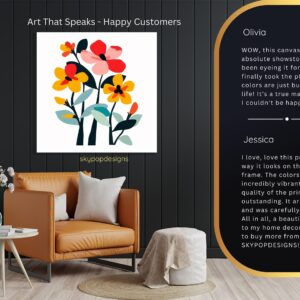 Vibrant Bloom Art