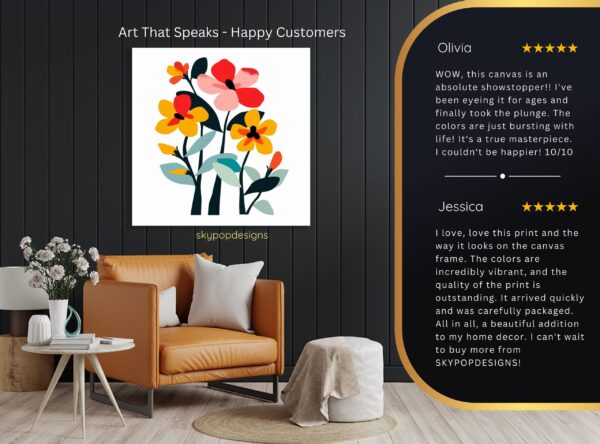 Vibrant Bloom Art