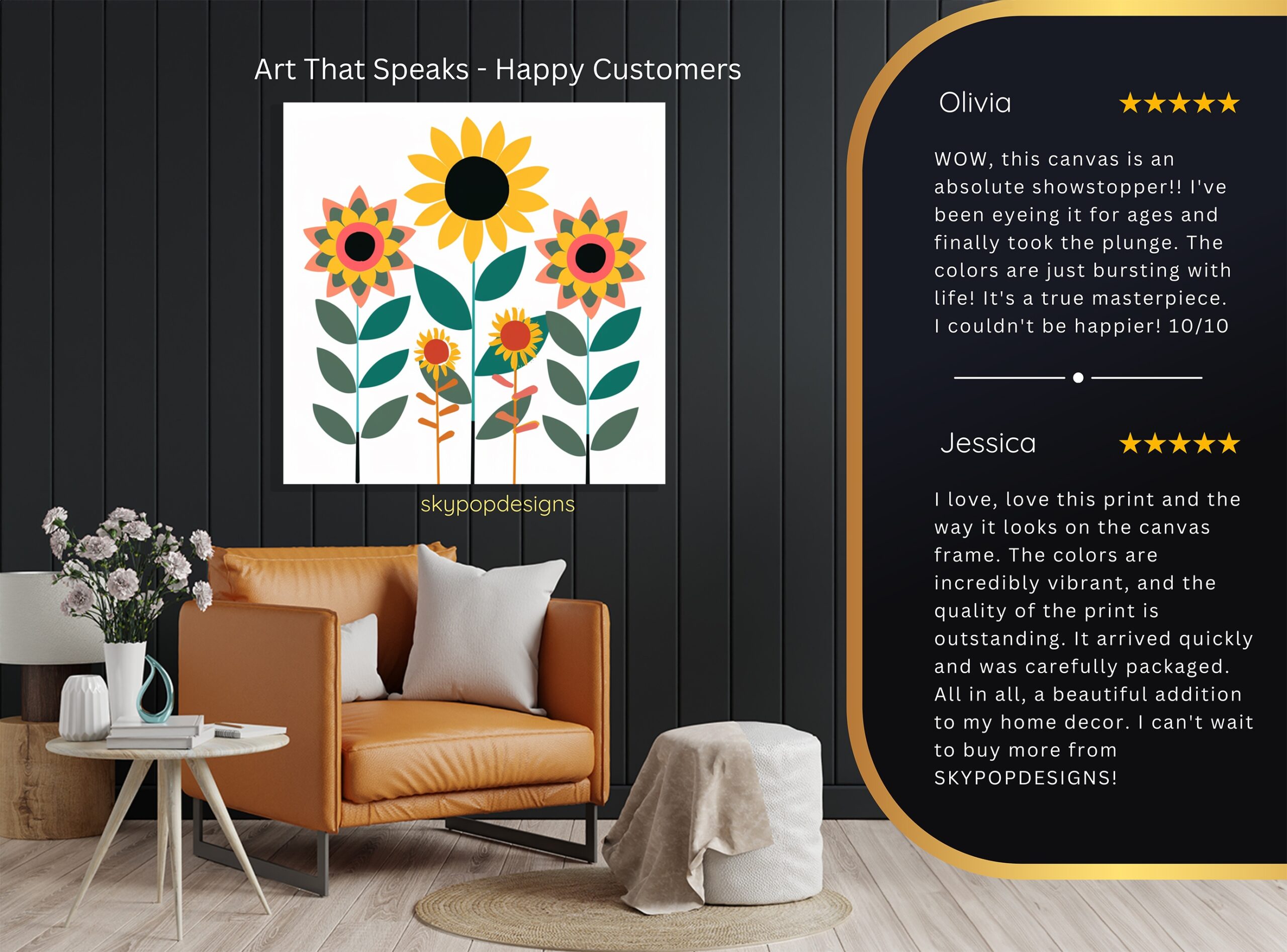 8.jpg Cheerful Sunflower Garden Art