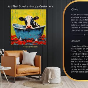 Highland Cow Art