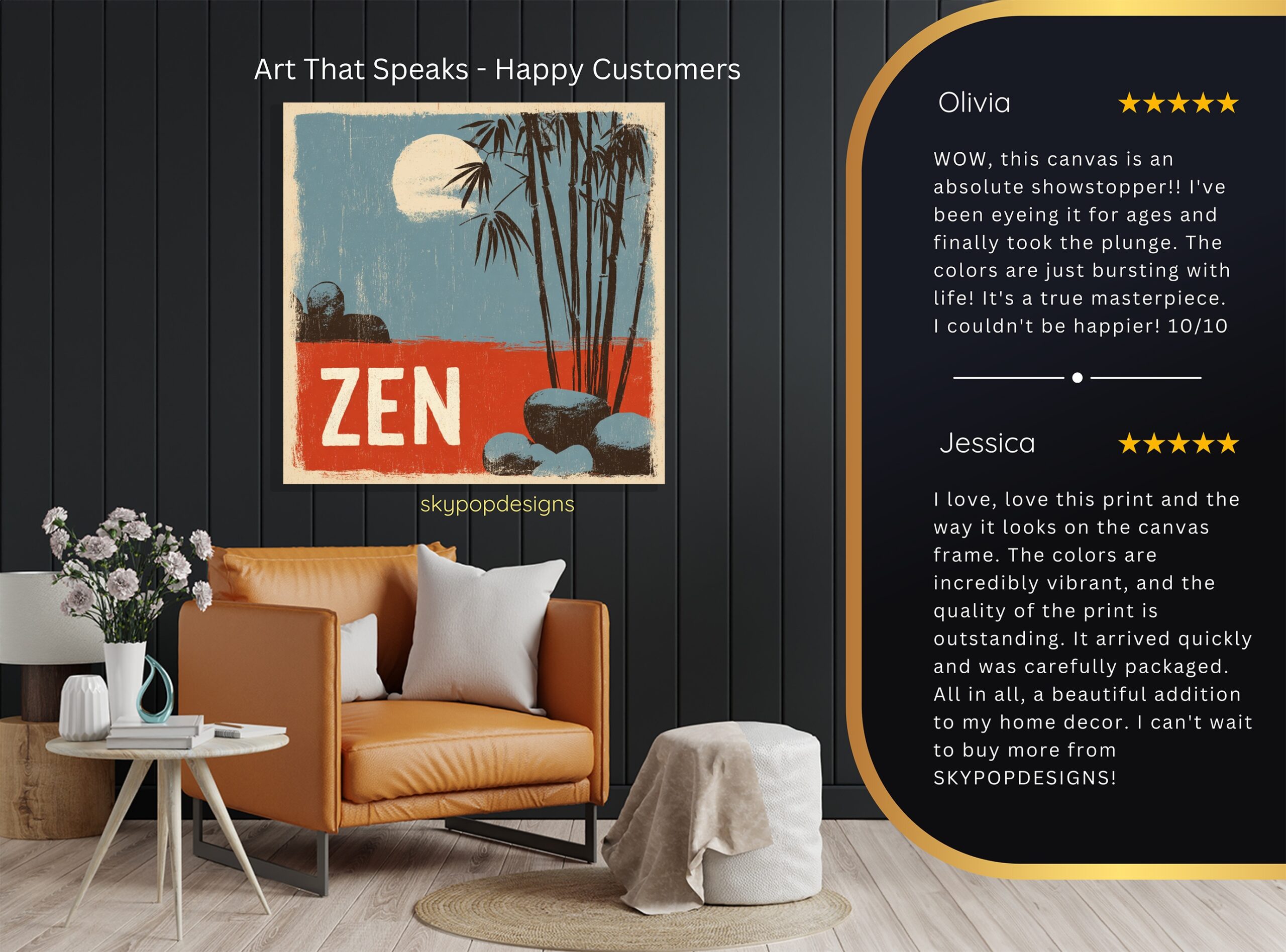 8.jpg Zen Bamboo Moon Art