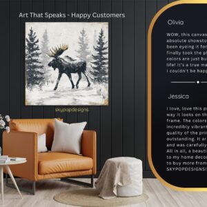 Moose Wall Art