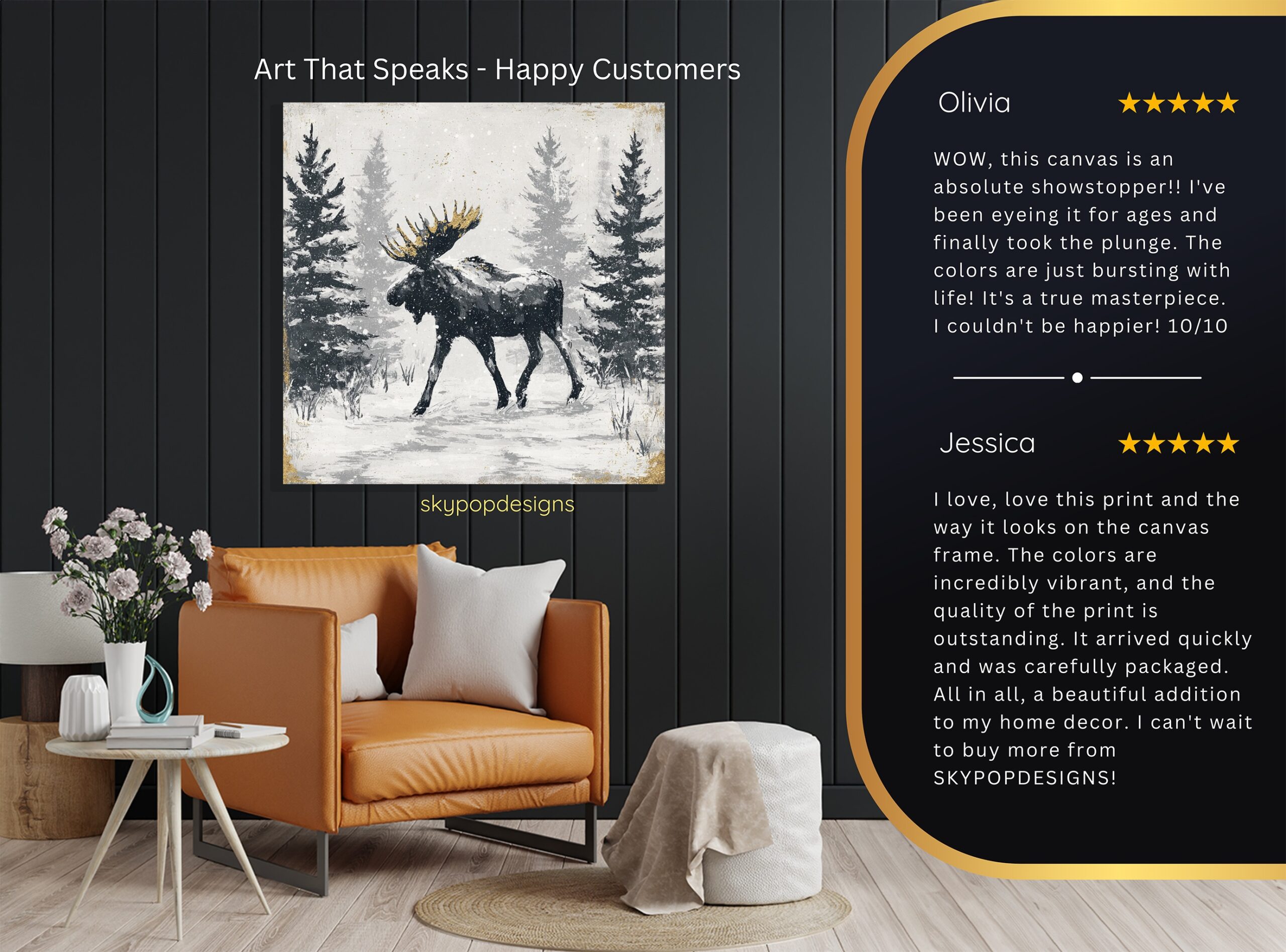 8.jpg Moose Wall Art