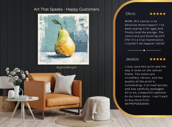 Golden Pear Art