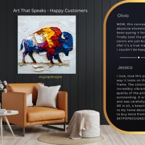 Bison Wall Art