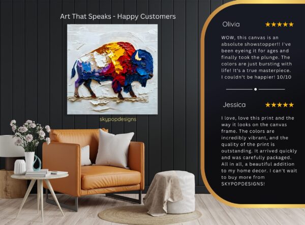 Bison Wall Art