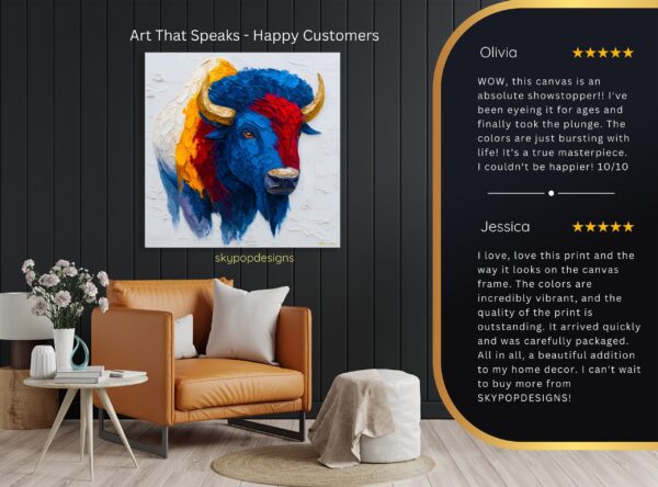 Bison Art