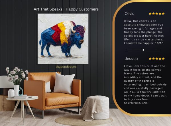 Bison Art