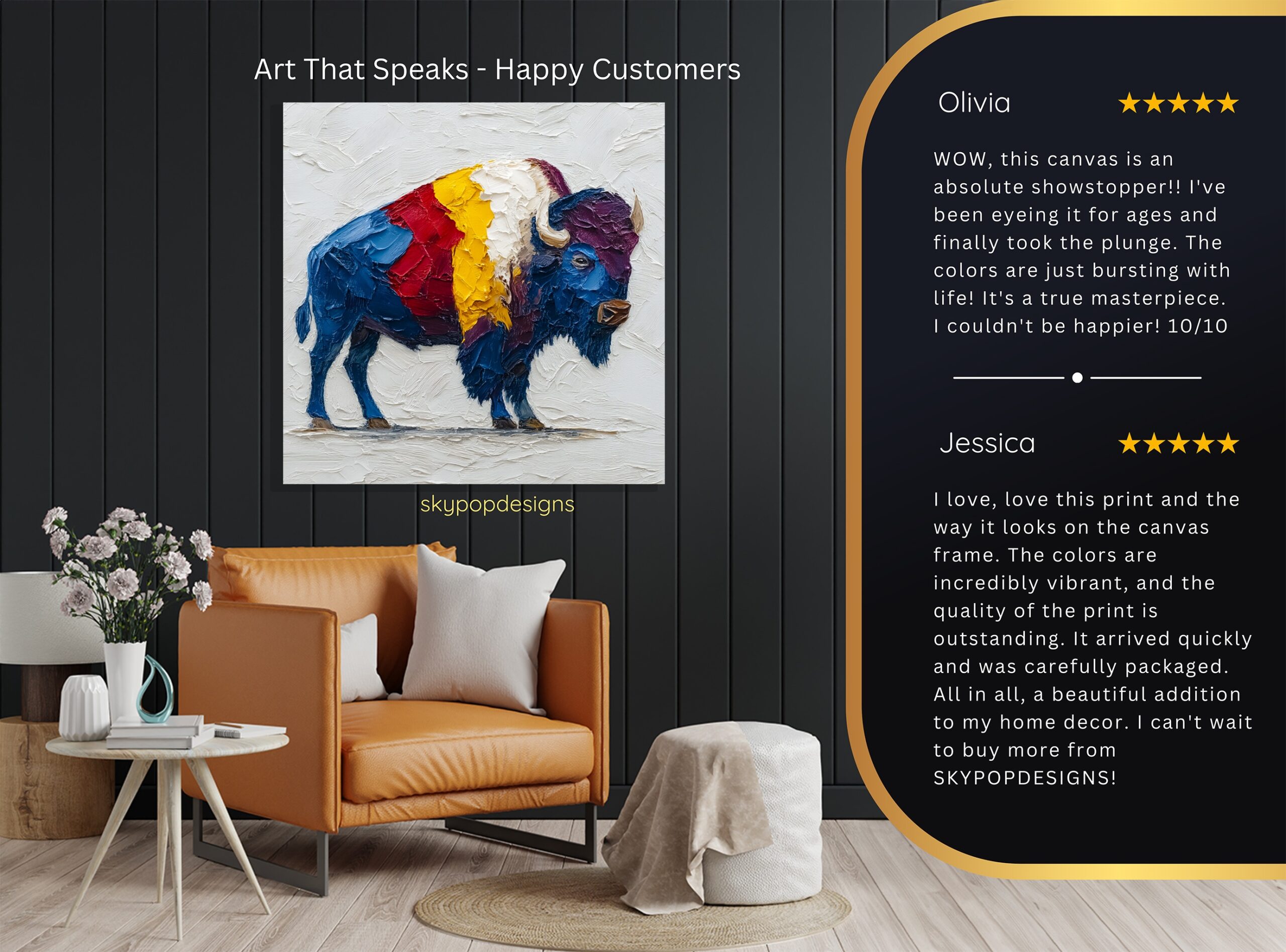 8.jpg Bison Art