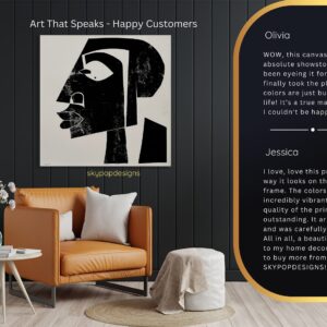 Abstract Face Art