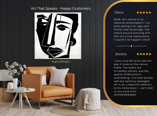 Geometric Face Art