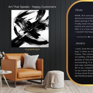 Dynamic Brushstroke Art