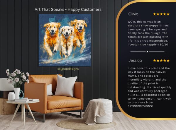 Golden Retriever Art
