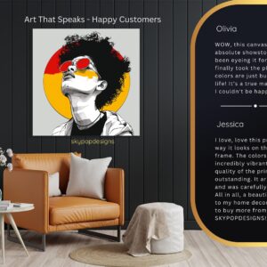 Afro Sunglasses Art