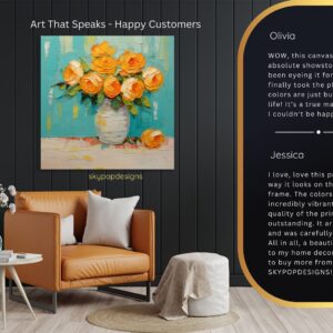 Yellow Roses Art