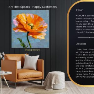 Vibrant Poppy Art