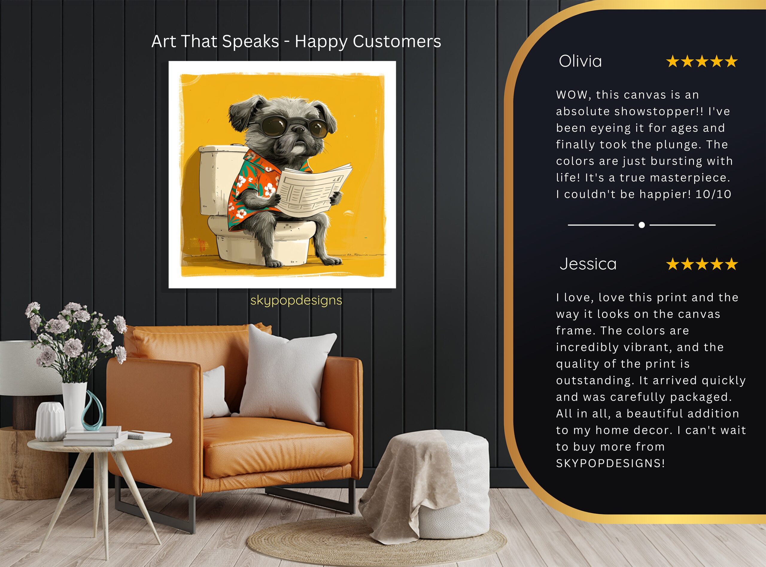 8.jpg Dog Wall Art