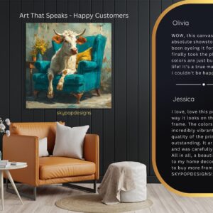 Highland Cow Art