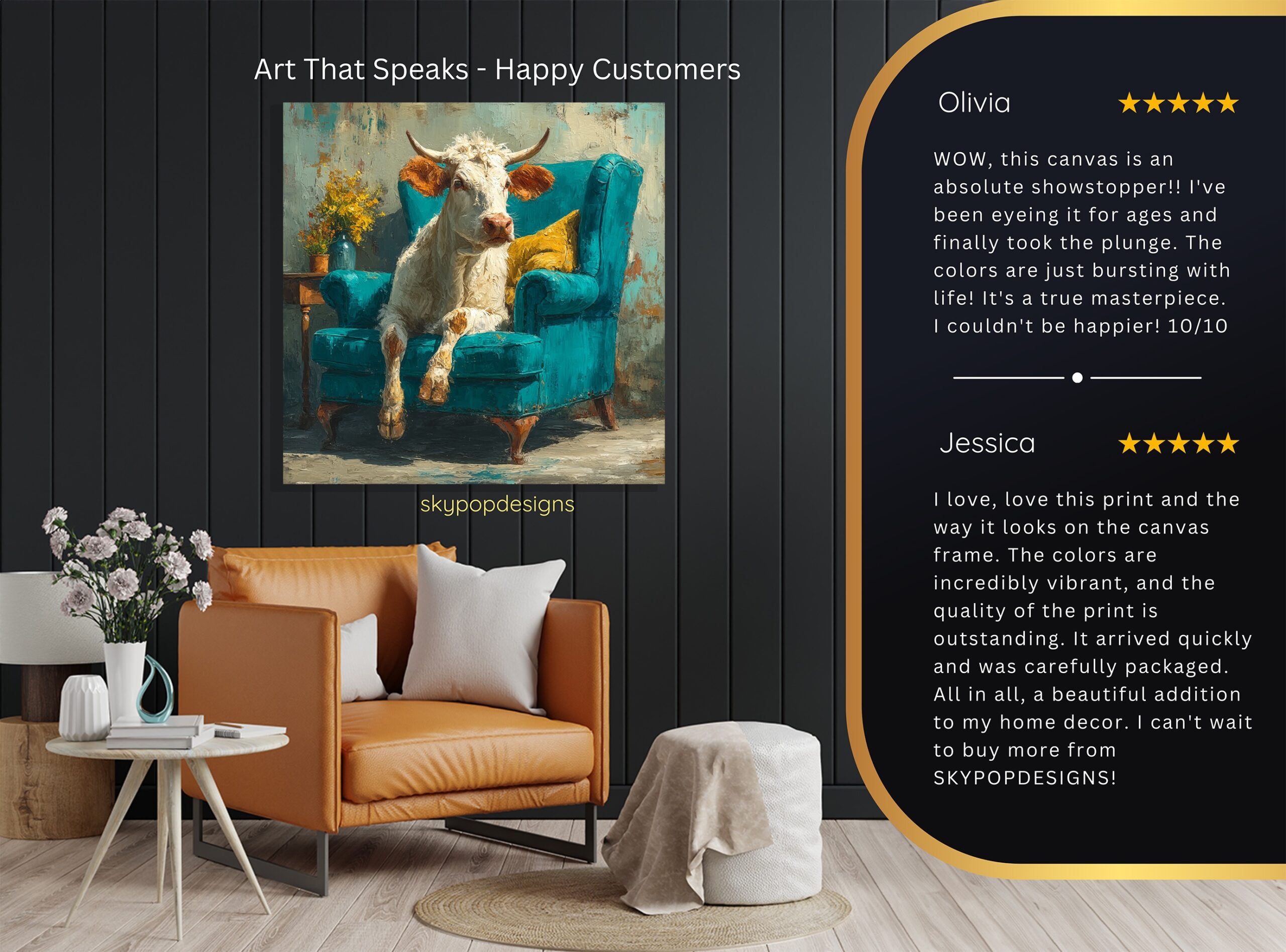 8.jpg Highland Cow Art