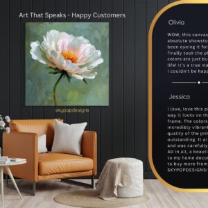 Peony Bloom Art
