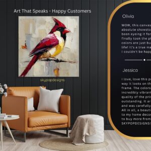Cardinal Bird Art