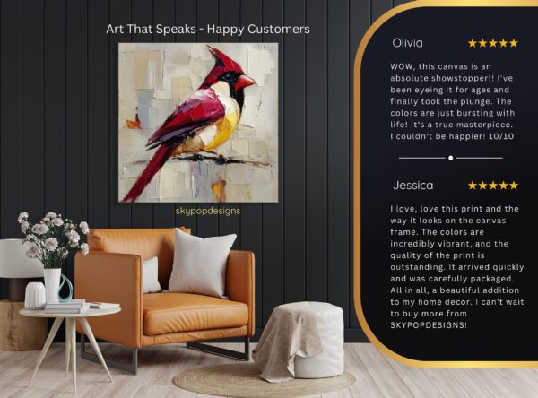 Cardinal Bird Art