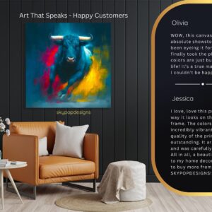 Bull Wall Art