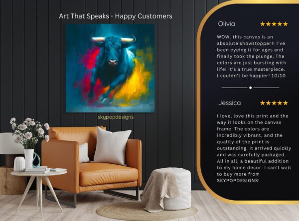 Bull Wall Art