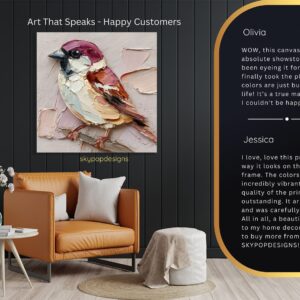 Colorful Bird Art