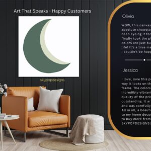 Crescent Moon Art