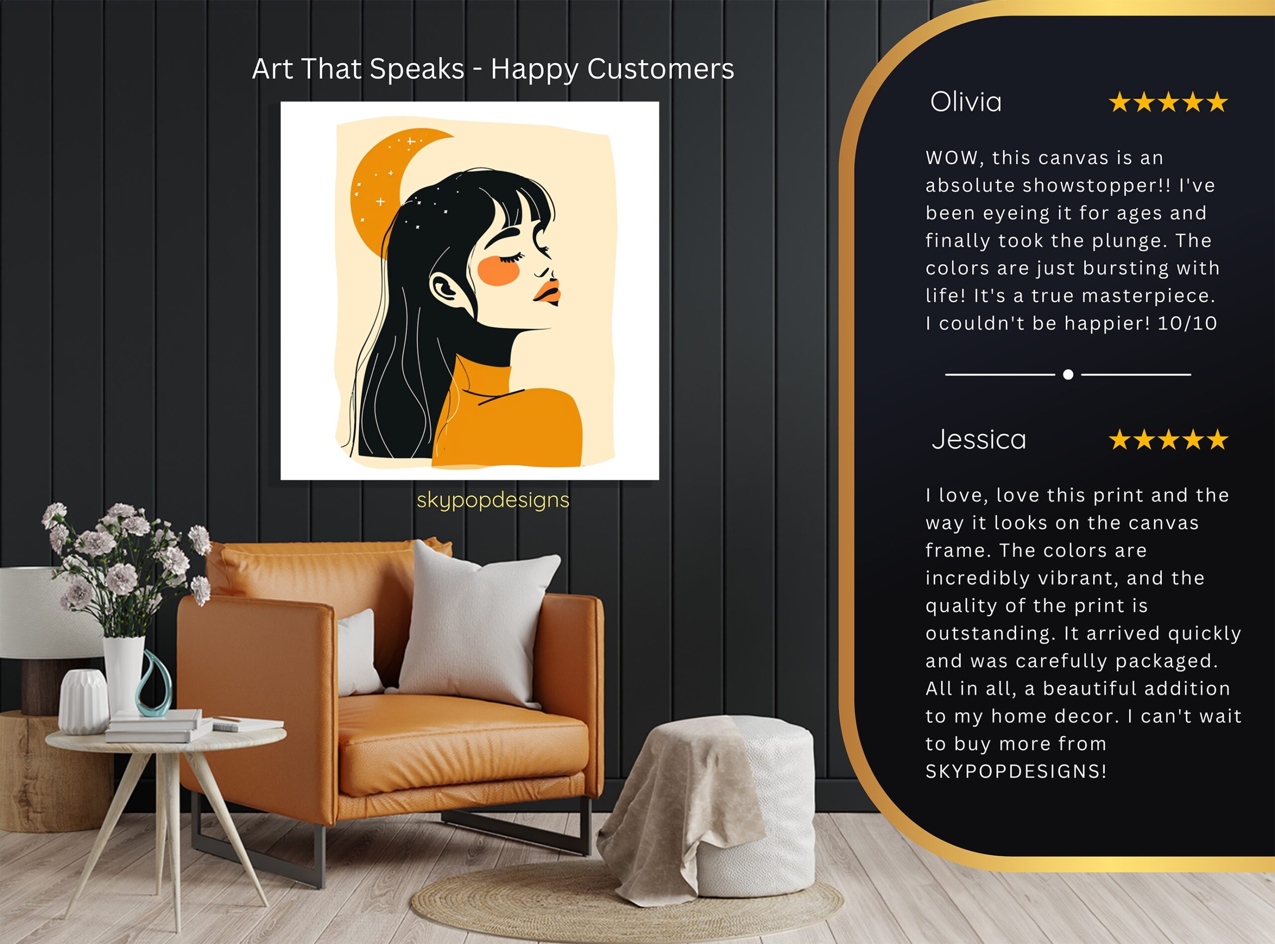 8.jpg Starry Night Girl Art