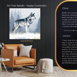 Wolf Winter Art