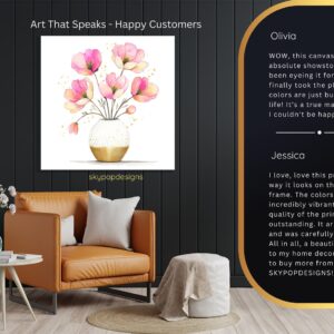 Delicate Pink Blossoms Art