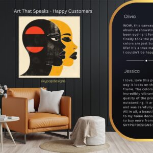 Duality Faces Art