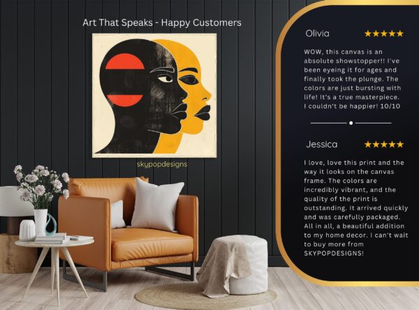 Duality Faces Art