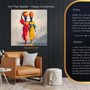African Women Wall Art