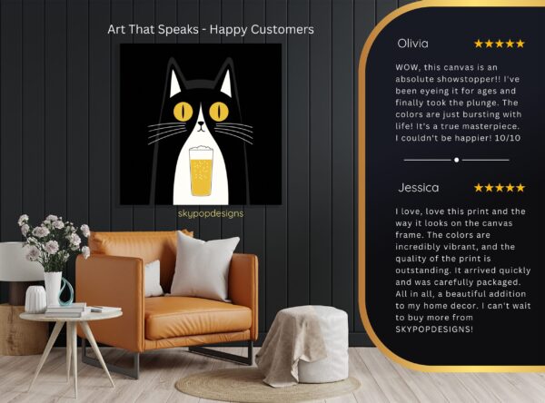 Cat Beer Art