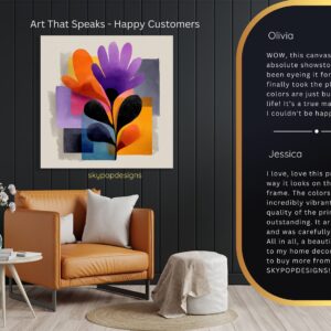Vibrant Bloom Art