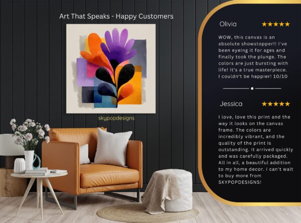 Vibrant Bloom Art