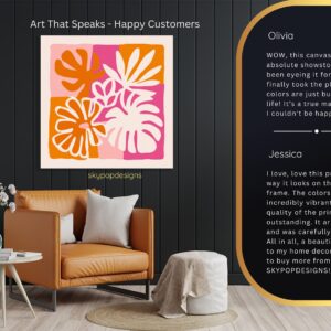 Tropical Leaf Abstract Art