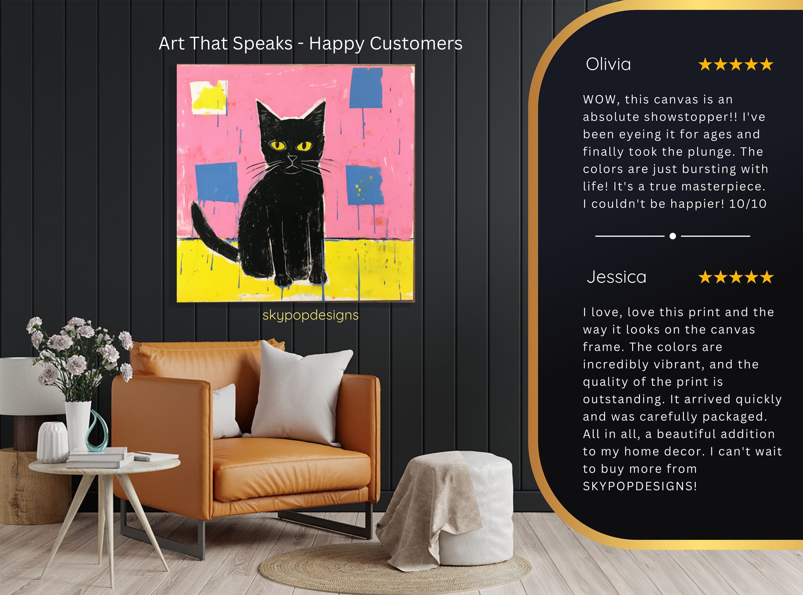8.jpg Black Cat Art