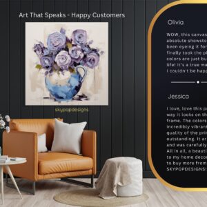 Lavender Roses Art