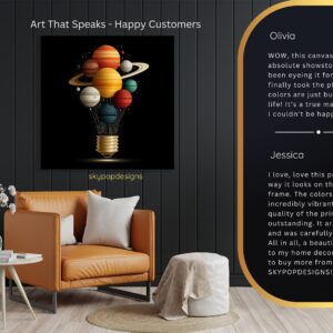 Solar System Light Bulb