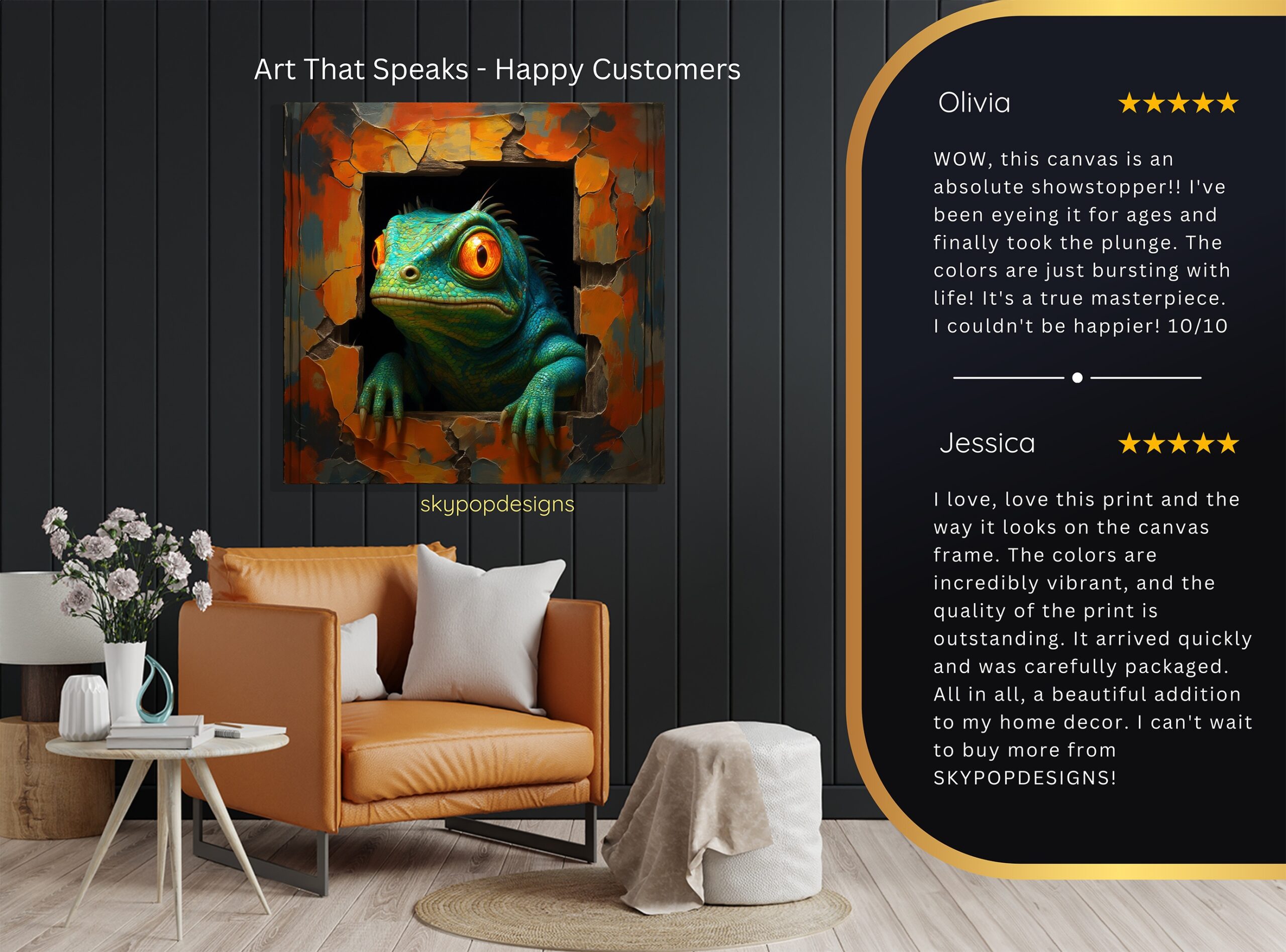 8.jpg Lizard Art