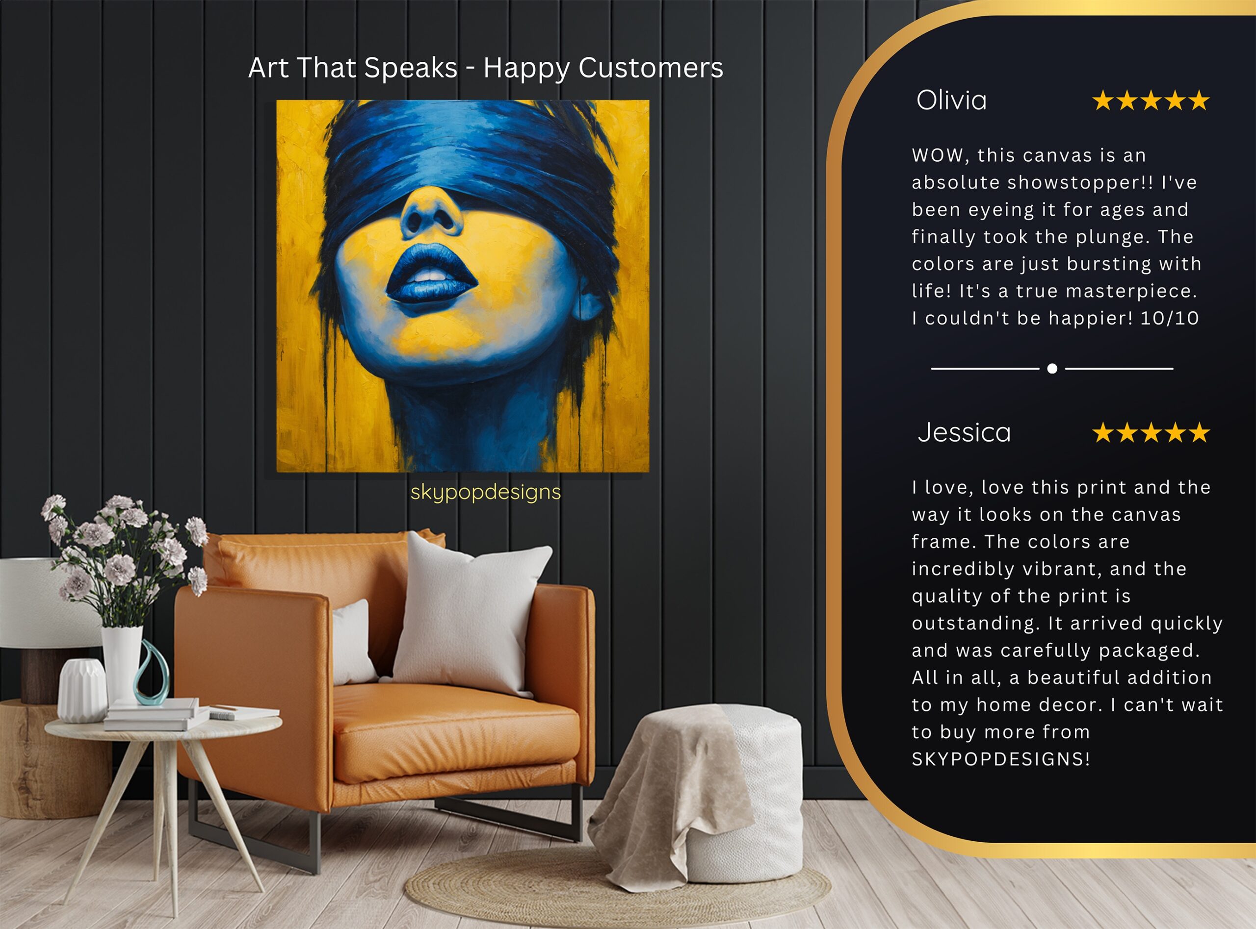 8.jpg Blue Lips Art