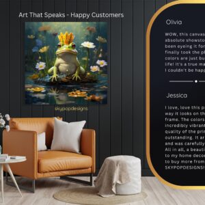 Frog King Art
