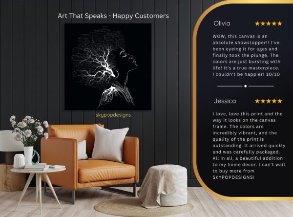 Neural Network Silhouette Art