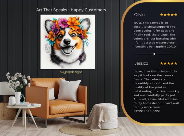 Corgi Art